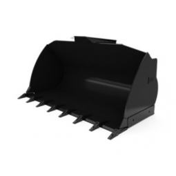 Ковши с плоским днищем производительной серии Ковш 2,9 м3 (3,8 ярда3), устройство смены навесного оборудования Fusion™, приварные зубья Ковши с плоским днищем производительной серии Ковш 2,9 м3 (3,8 ярда3), устройство смены навесного оборудования Fusion™, приварные зубья